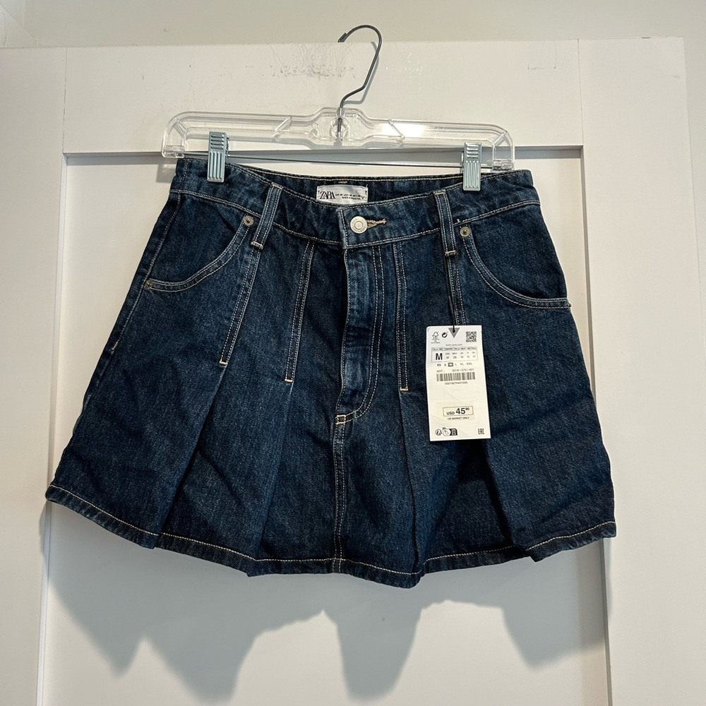 Zara Pleated TRF Skirt